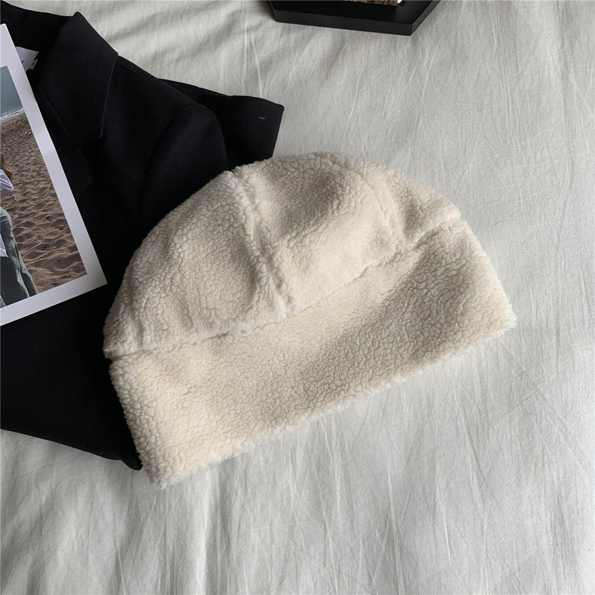 Women's Trendy New Winter Solid Color Fisherman Hat