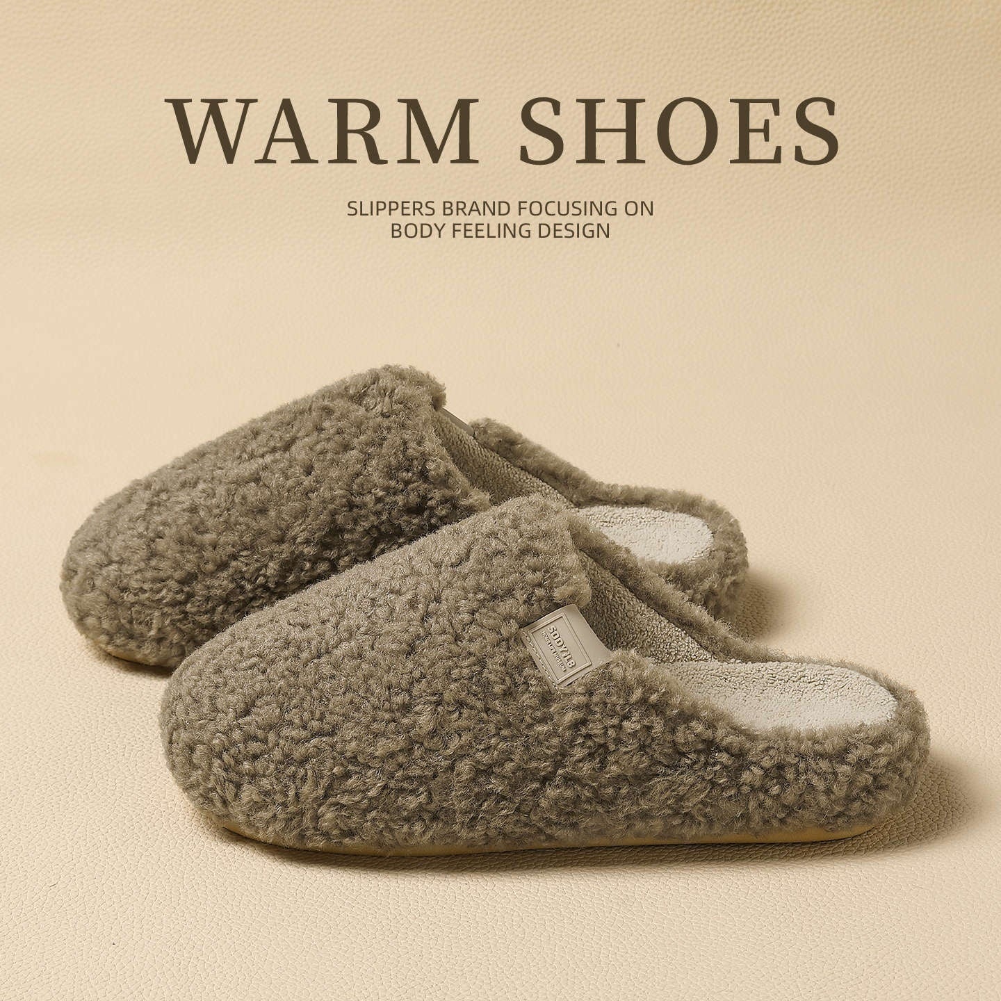 Womens Cozy Thick Soled Slippers For The Home