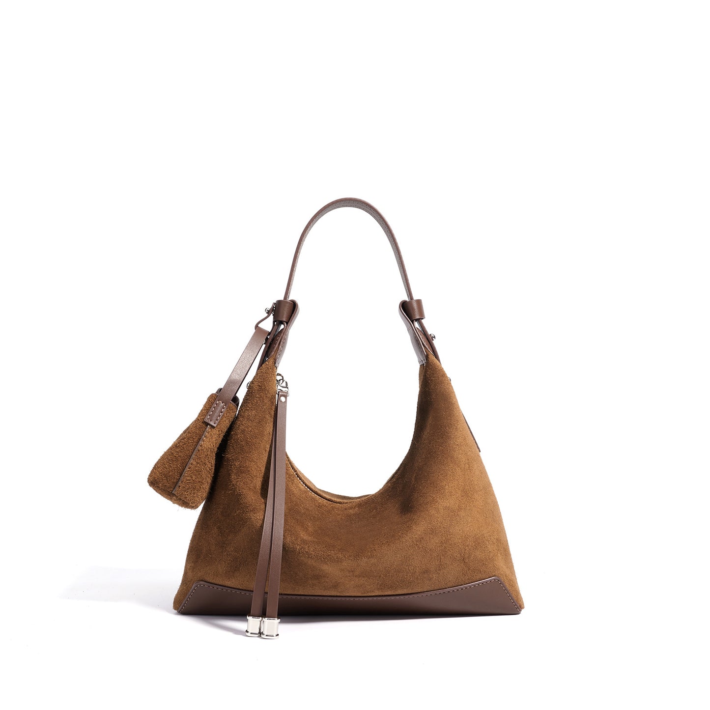 Velvet Simple All-match Commute Sense Shoulder Messenger Bag