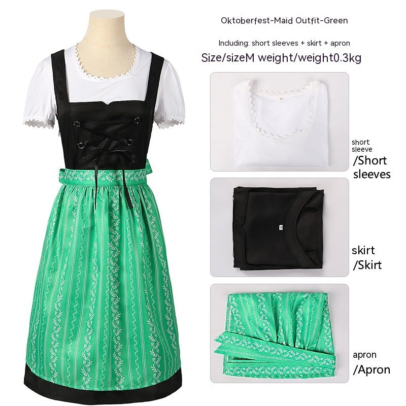 Suspender Suit Bavarian Women's Clothing