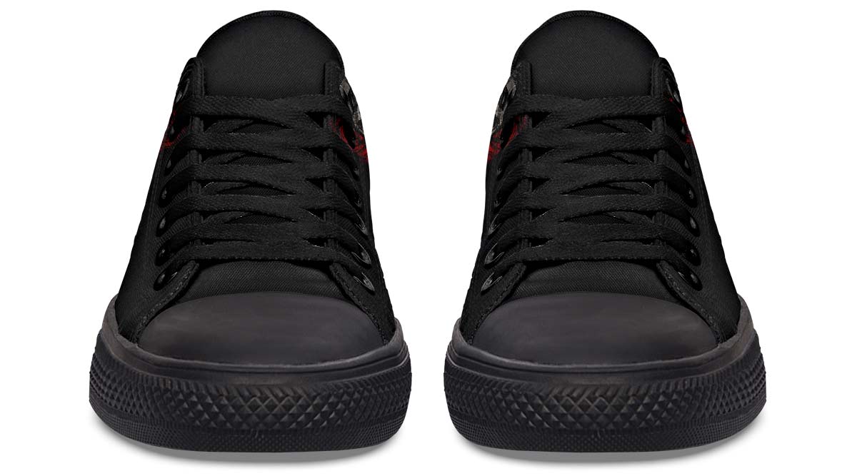 Fashion Print Couple Low-Top Canvas Shoes