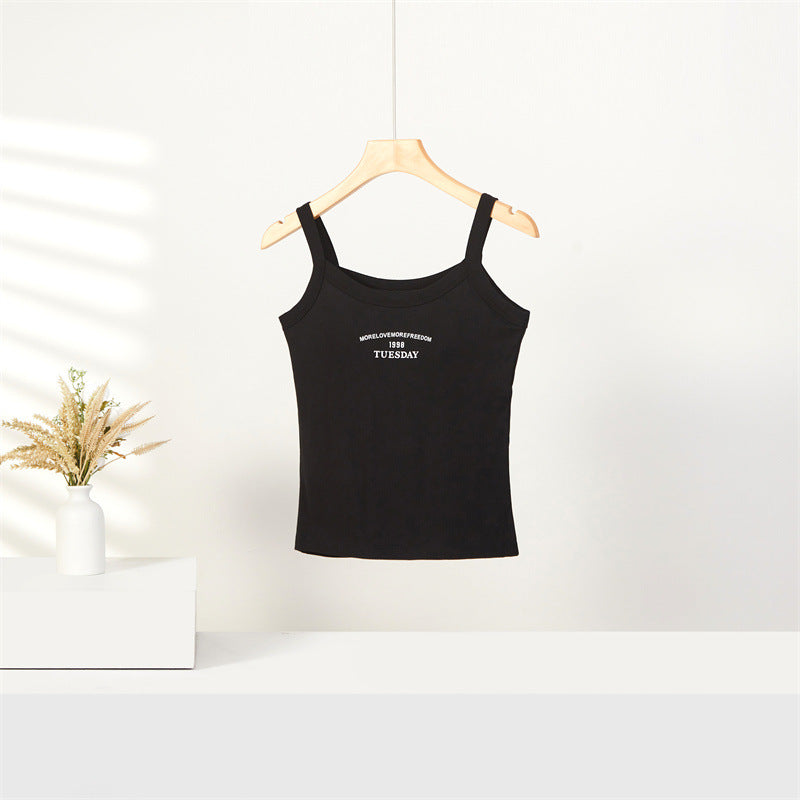 Small Sling Vest For Women Inner Bottoming Top