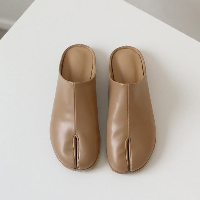 Retro Baotou Half Slippers For Female Outwear