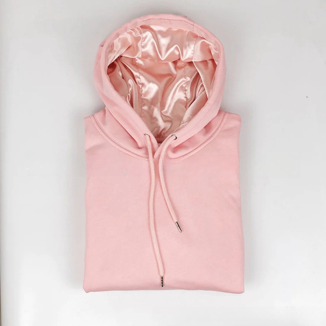 Efterår og vinter ny ensfarvet pullover rund hals lange ærmer afslappet løs sweatshirt