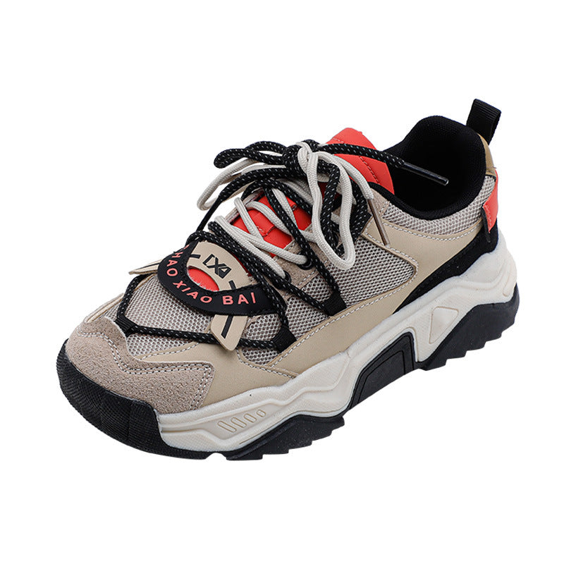 Retro Low Top Sneakers Mesh Casual