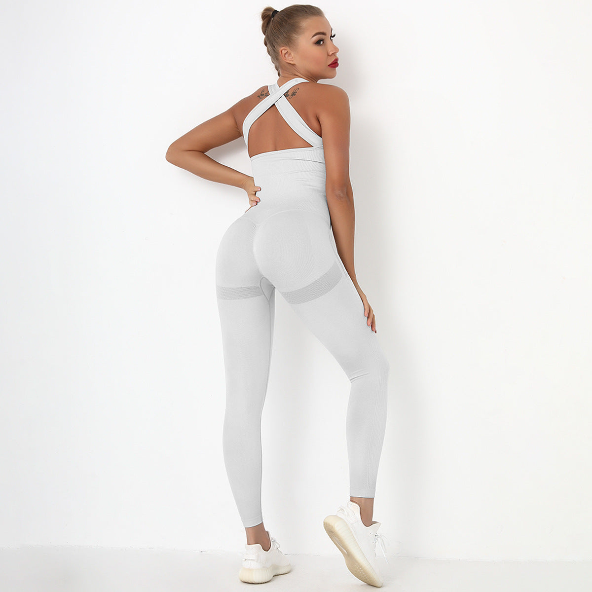 Sexy Beauty Back One-piece Bra Tight Sports Yoga Wear