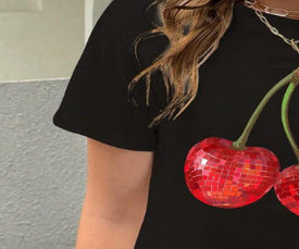 Women's T-shirt Printing Cute Fashion