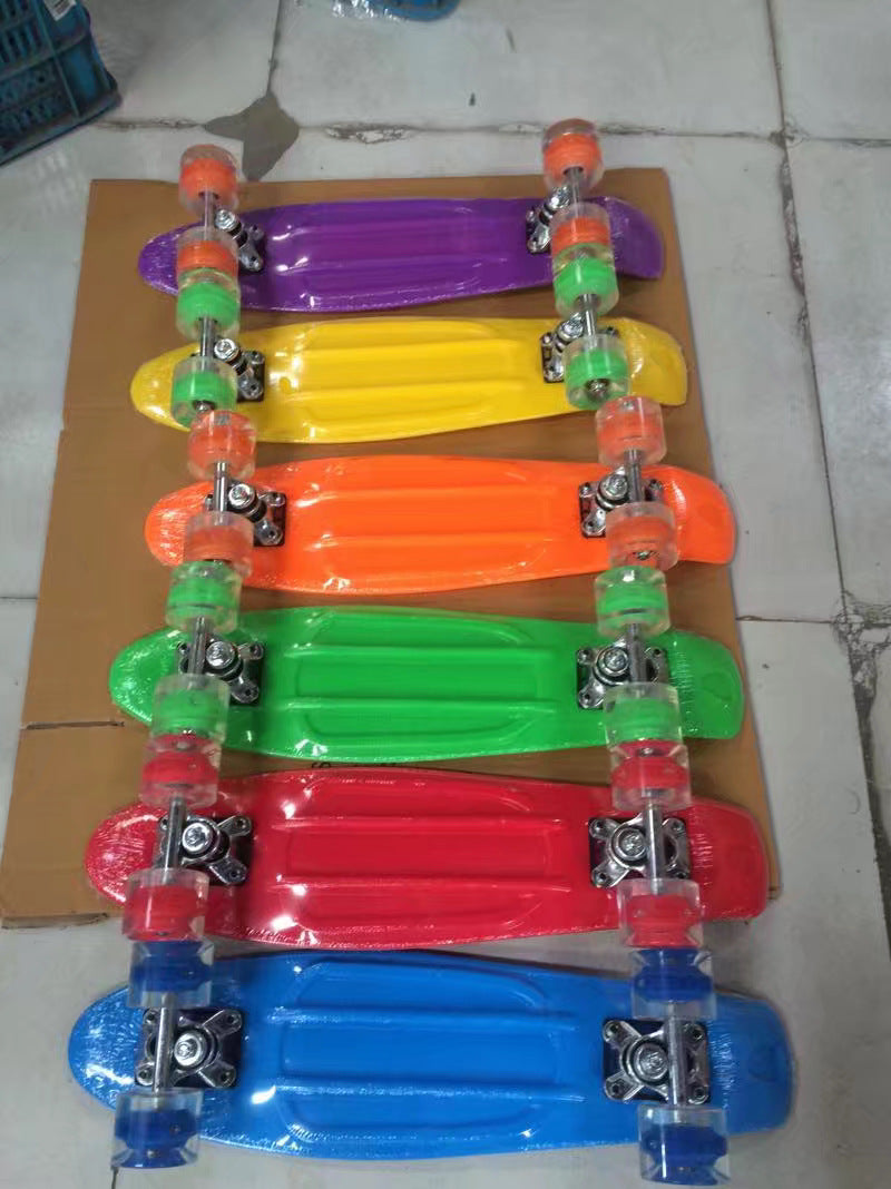 Mode Kreativ Personlighed Hjul Firehjulet Skateboard