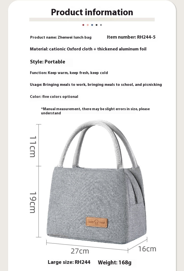 Outdoor Hand Carrying Lunch Box Bag