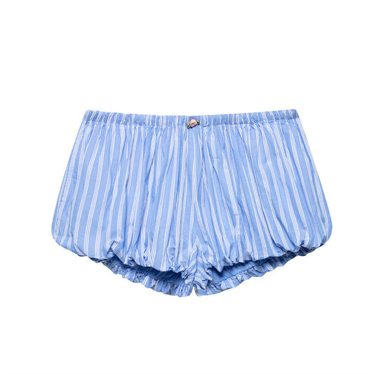 Puffy minishorts i europæisk og amerikansk stil med mønster