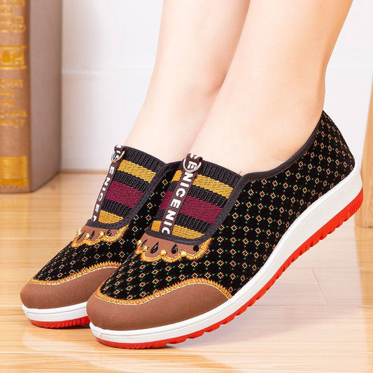 Softsoled Nonslip Middleaged And Elderly Casual Cloth Shoes