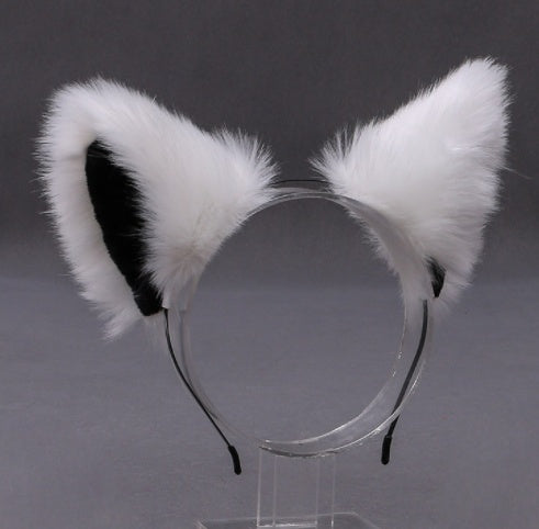 Children's Holiday Cartoon Plush Cute Bunny Ears Headband