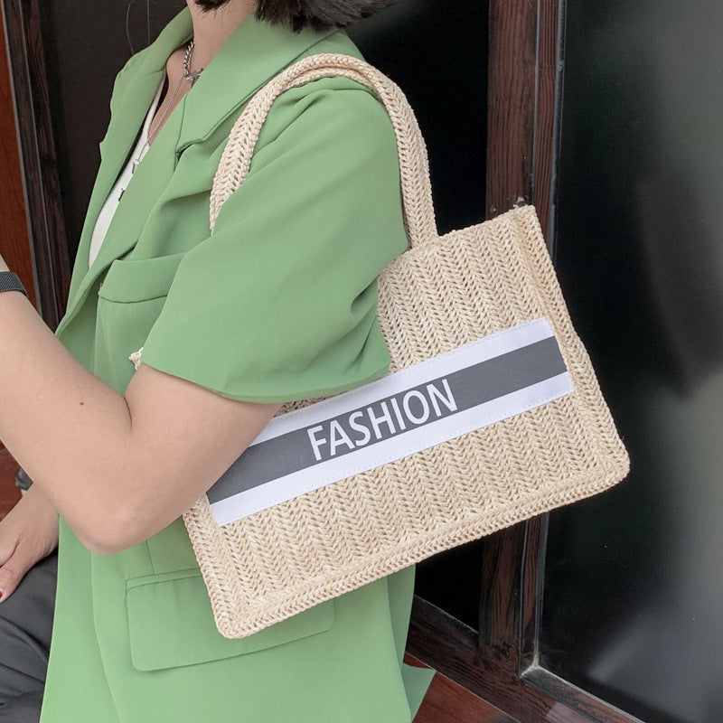 Fashionable One Shoulder Western Style Tote Bag