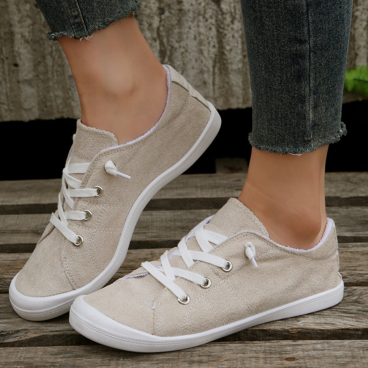 Dame Casual Blød Outdoor All-match Sneaker