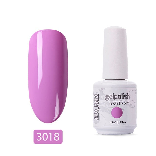 15ML Nail Gel Summer Series Colorful Soak Off UV