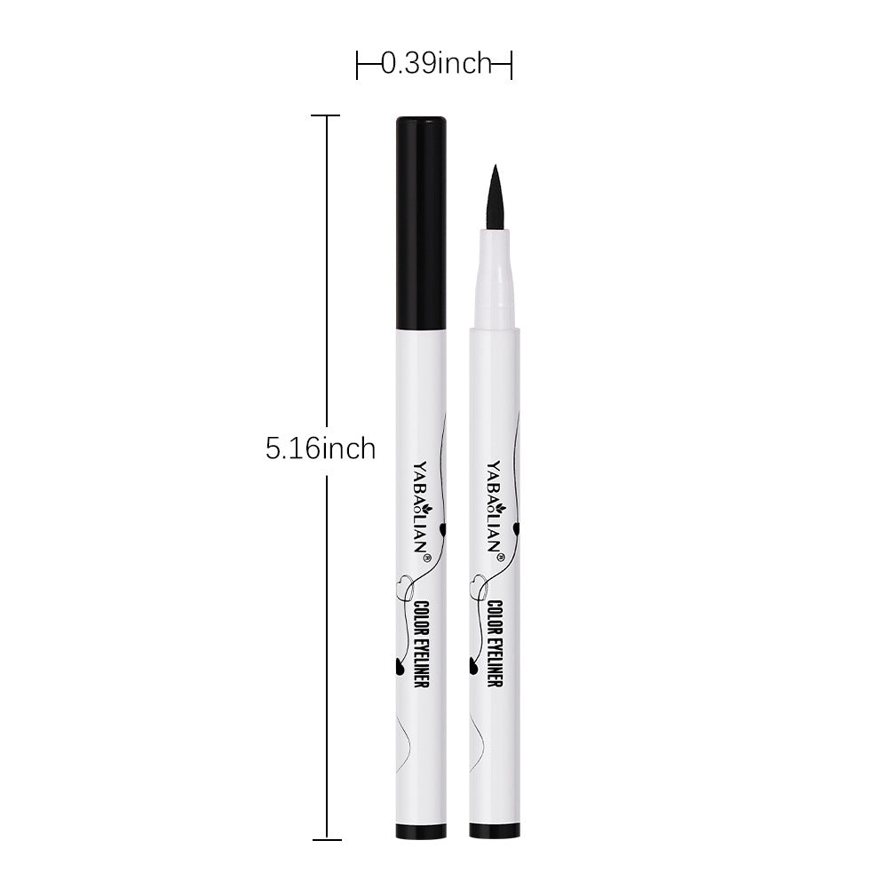 Color Eyeliner Not Easy To Smudge Waterproof Thin Heel