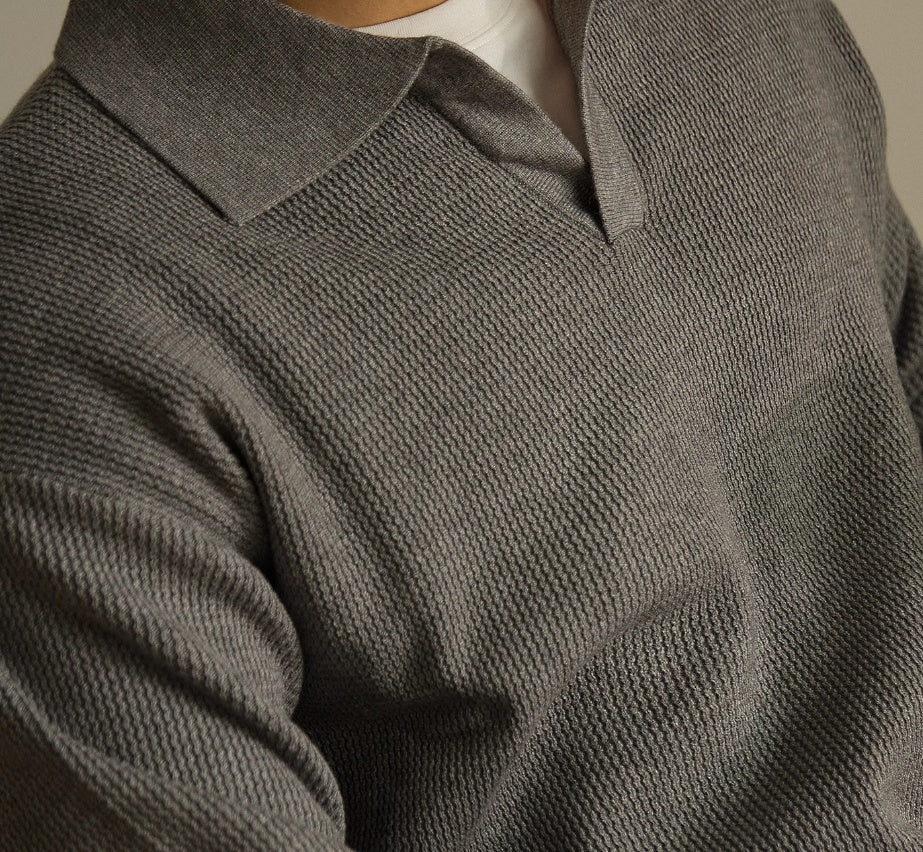 Heavy High-grade V-neck Sweater Pullover
