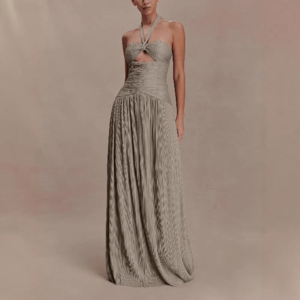 Bustier Ruched High-end Evening Gown Dress