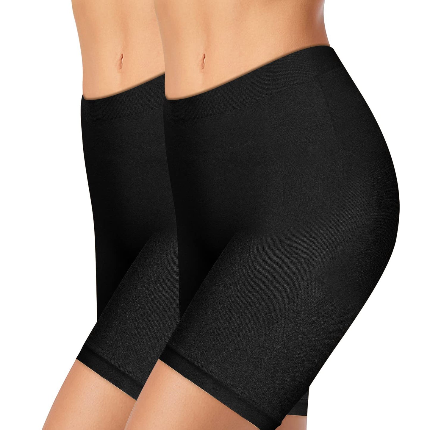 Højtaljet Mavekontrol Sømløse Leggings Dame Plus Size Sports Sikkerhedsbukser Anti-gennemsigtig