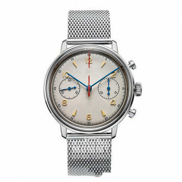 pin Quartz Second Running Watch