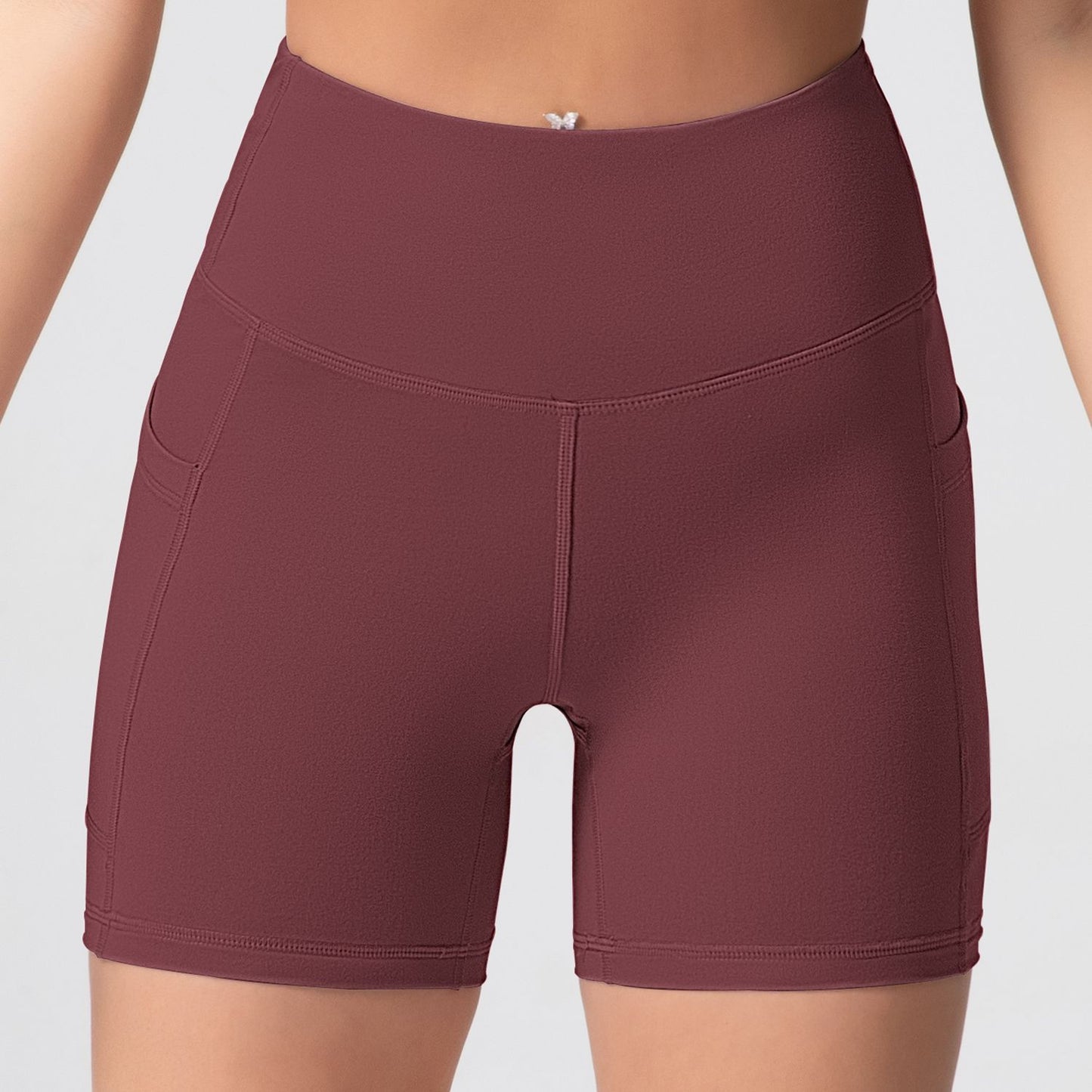 Womens Stylish Sexy High-waisted Cropped Pants That Create A Slimming Look