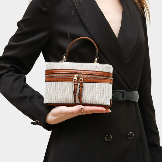 One-shoulder Crossbody Popular Portable Hard Fashion Small Square Bag
