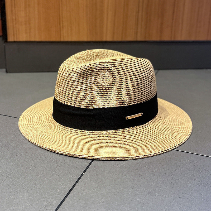 Fashionpersonlighed Panama-stråhat unisex