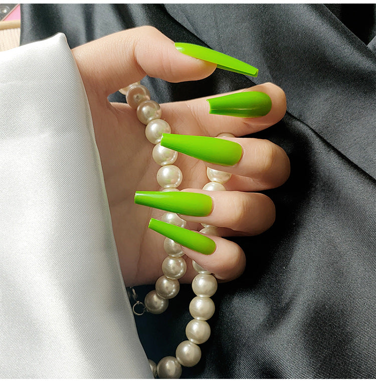 Matte Matte Super Long Ballet Nail