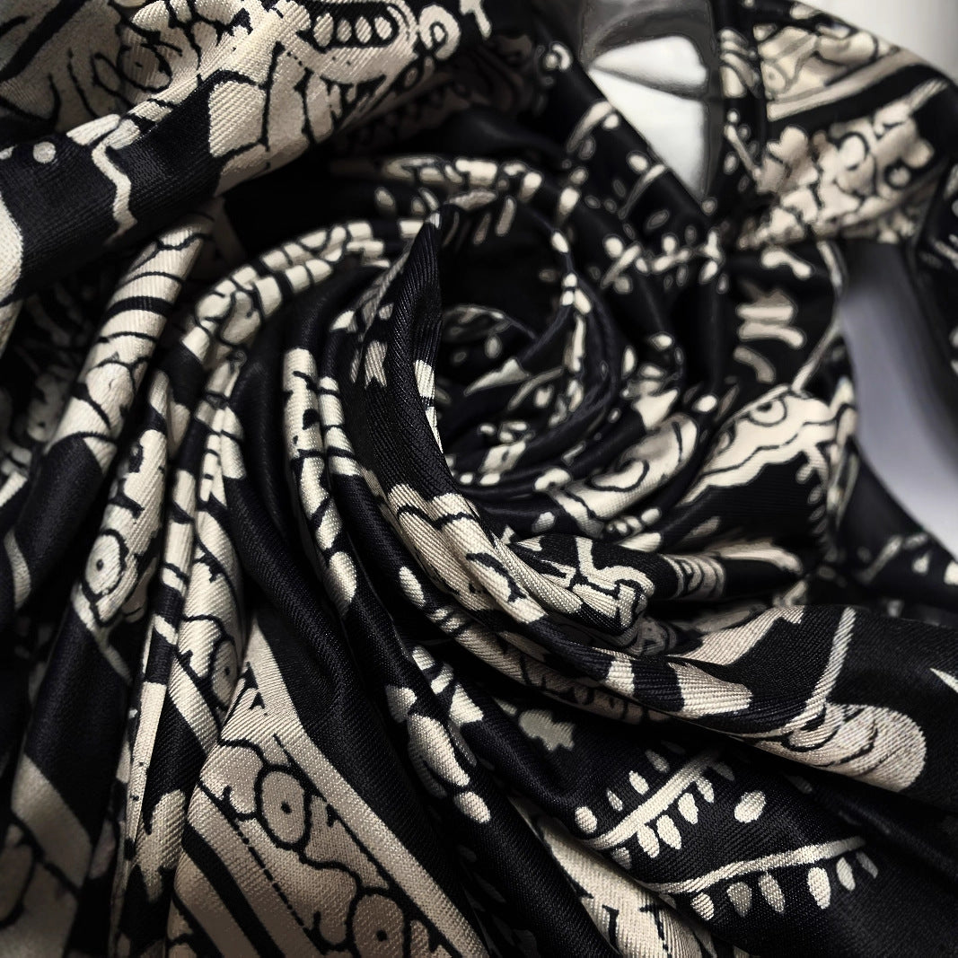 Paisley-mønstret sling jumpsuit til kvinder med brede ben