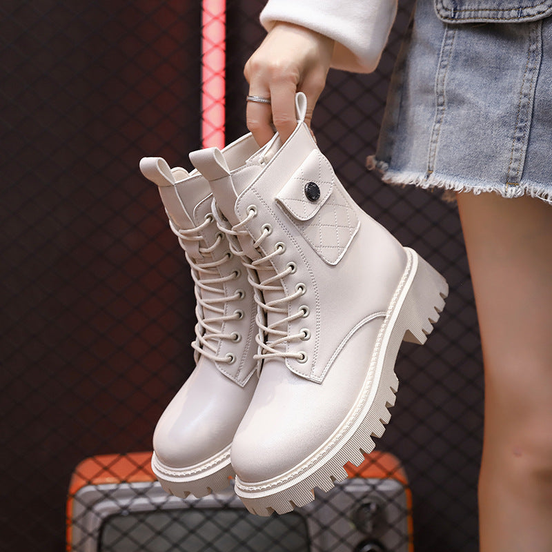 Short Sleeves With Pockets And Fleece Boots