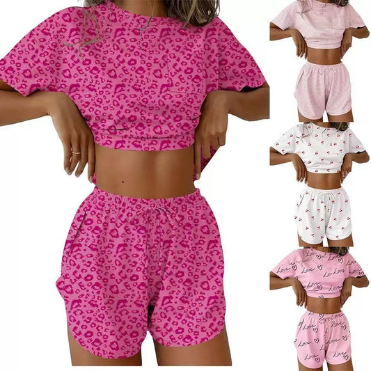 Short Casual And Cool Womens Loungewear Set