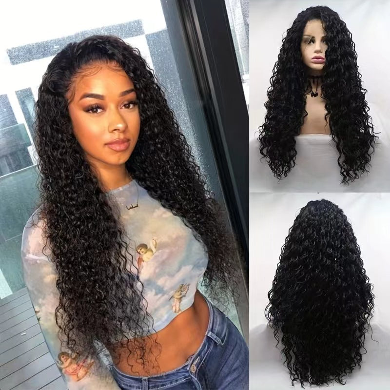 Fluffy Big Wave Half Headgear Wig