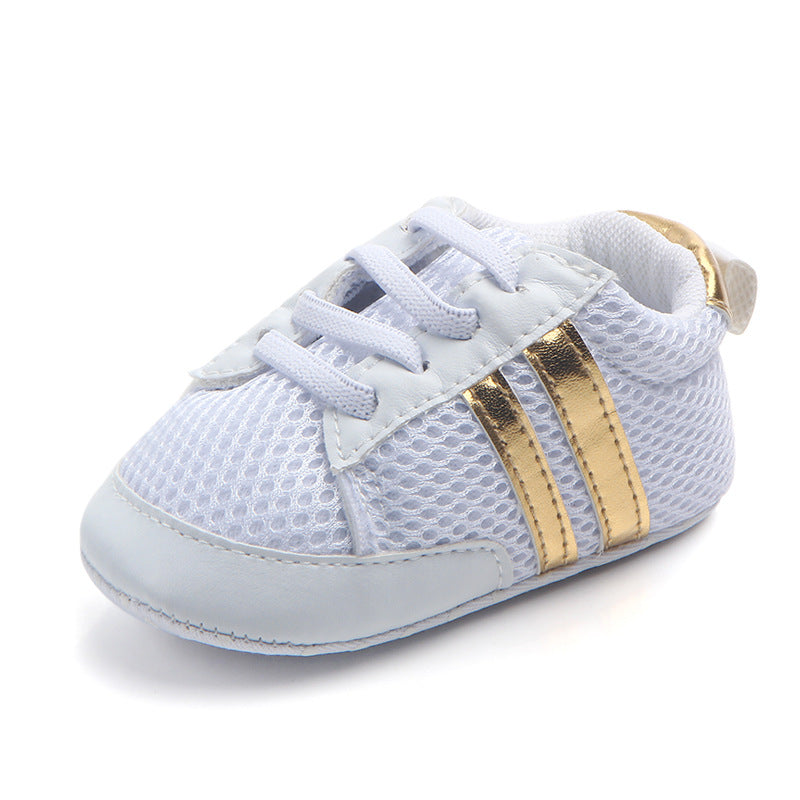 Spring And Autumn Breathable Mesh Baby's Shoes Soft Bottom Non-slip Baby Toddler Shoes