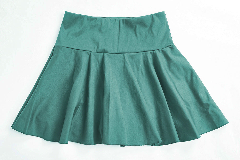 Sports Skirt Pants Women's Pocket Nude Feel