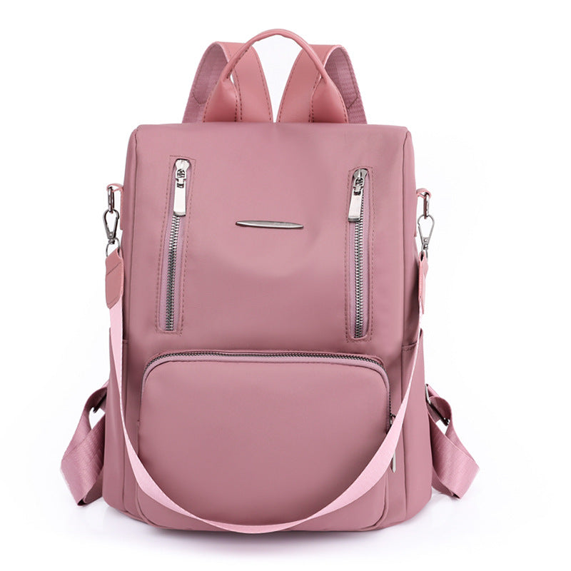 New Korean Ins Large-capacity Oxford Cloth Simple Lightweight Backpack