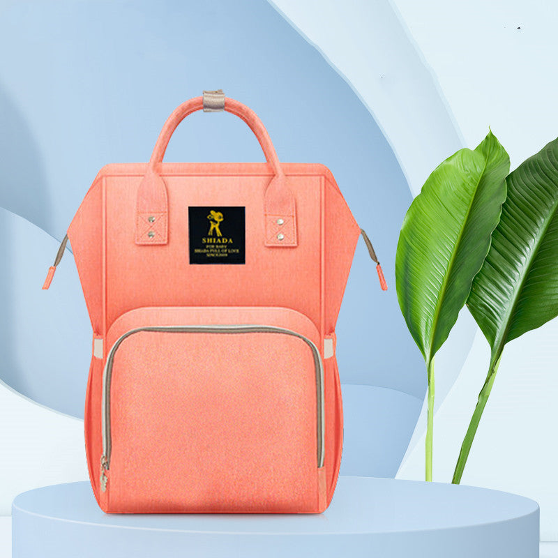 Mommy New Fashion Trendy Moms Shoulders Mother And Baby Backpack