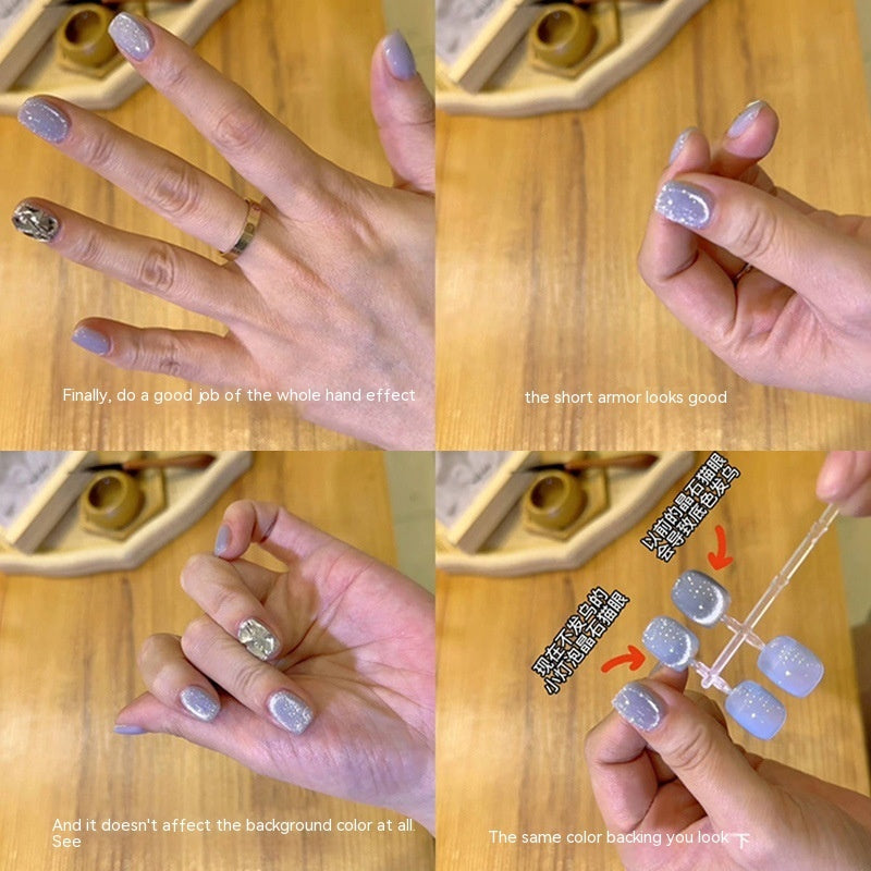 Milk Jelly Solid Color Summer Ice UV Polish