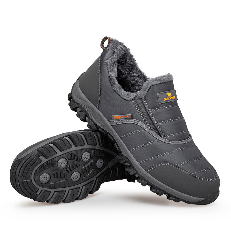 Autumn And Winter Walking Shoes Slip-on