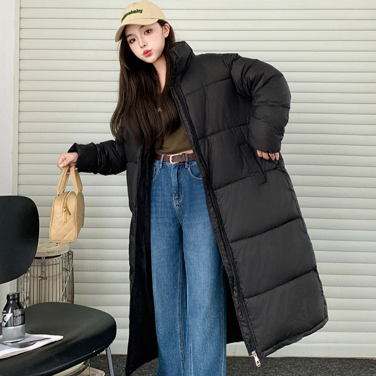 New Womens Relaxed-fit Cotton Coat With A Stand-up Collarversatile And Stylish