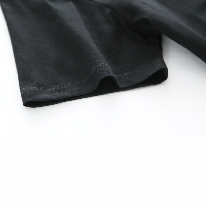 Simple Printed Crew Neck Quick-drying Short Sleeves