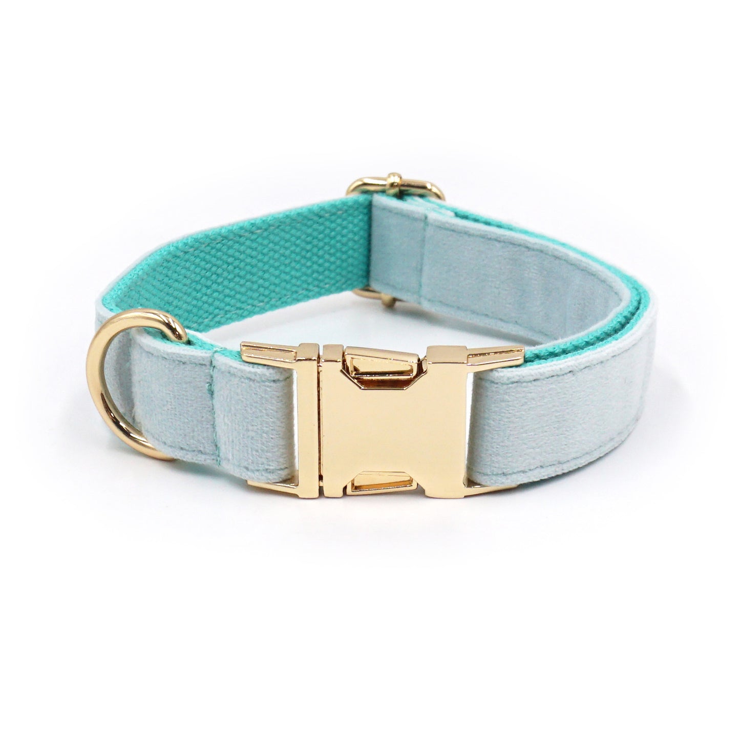 Velvet Dog Collars In Small Medium And Large Sizes With Adjustable Fit