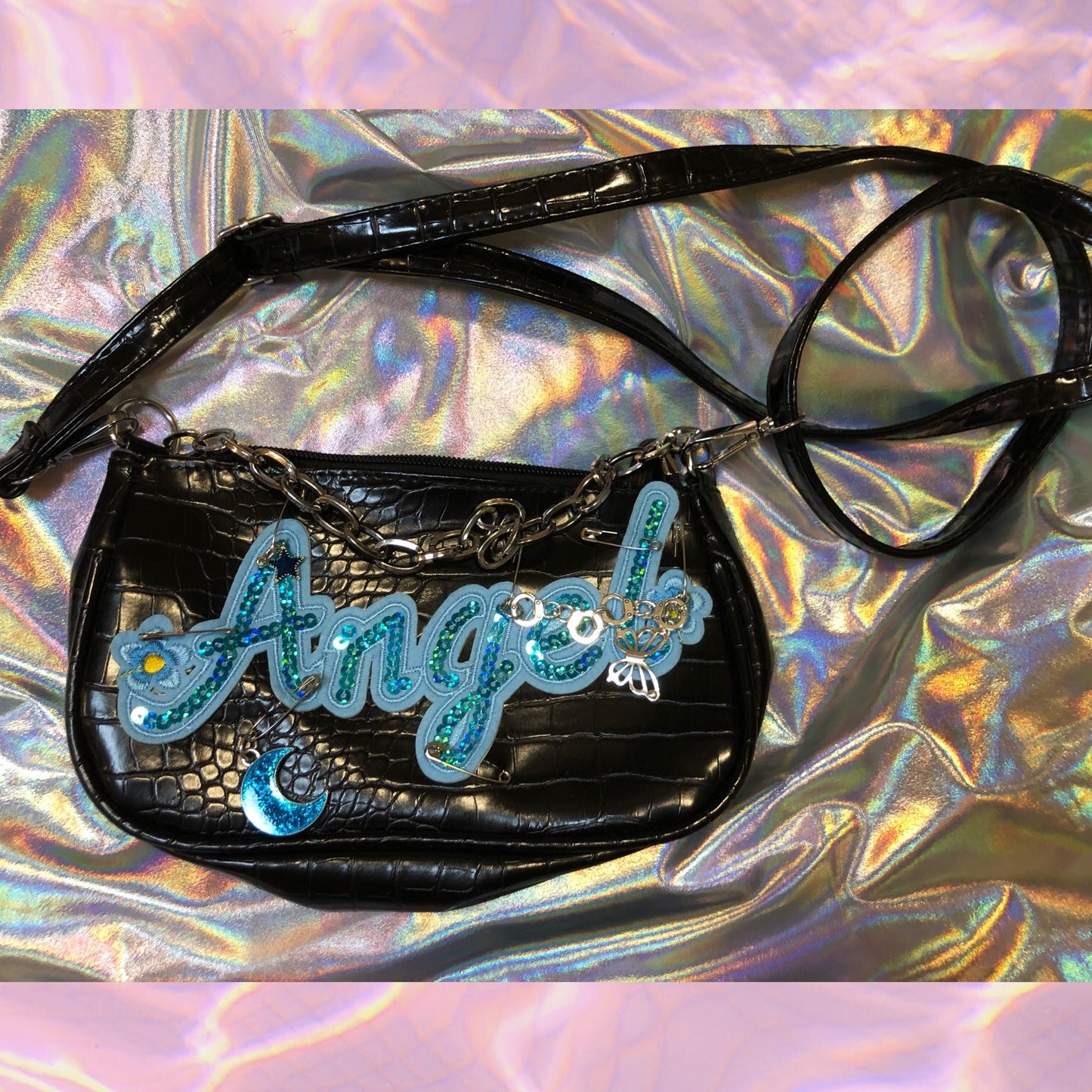 Ins Handcuffs Wind Underarm Bag
