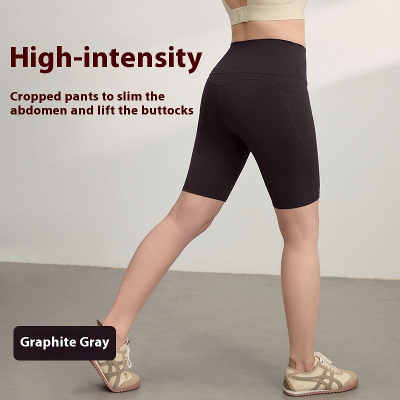 Sports Shorts Running Cycling Fitness Yoga Short-length Pants