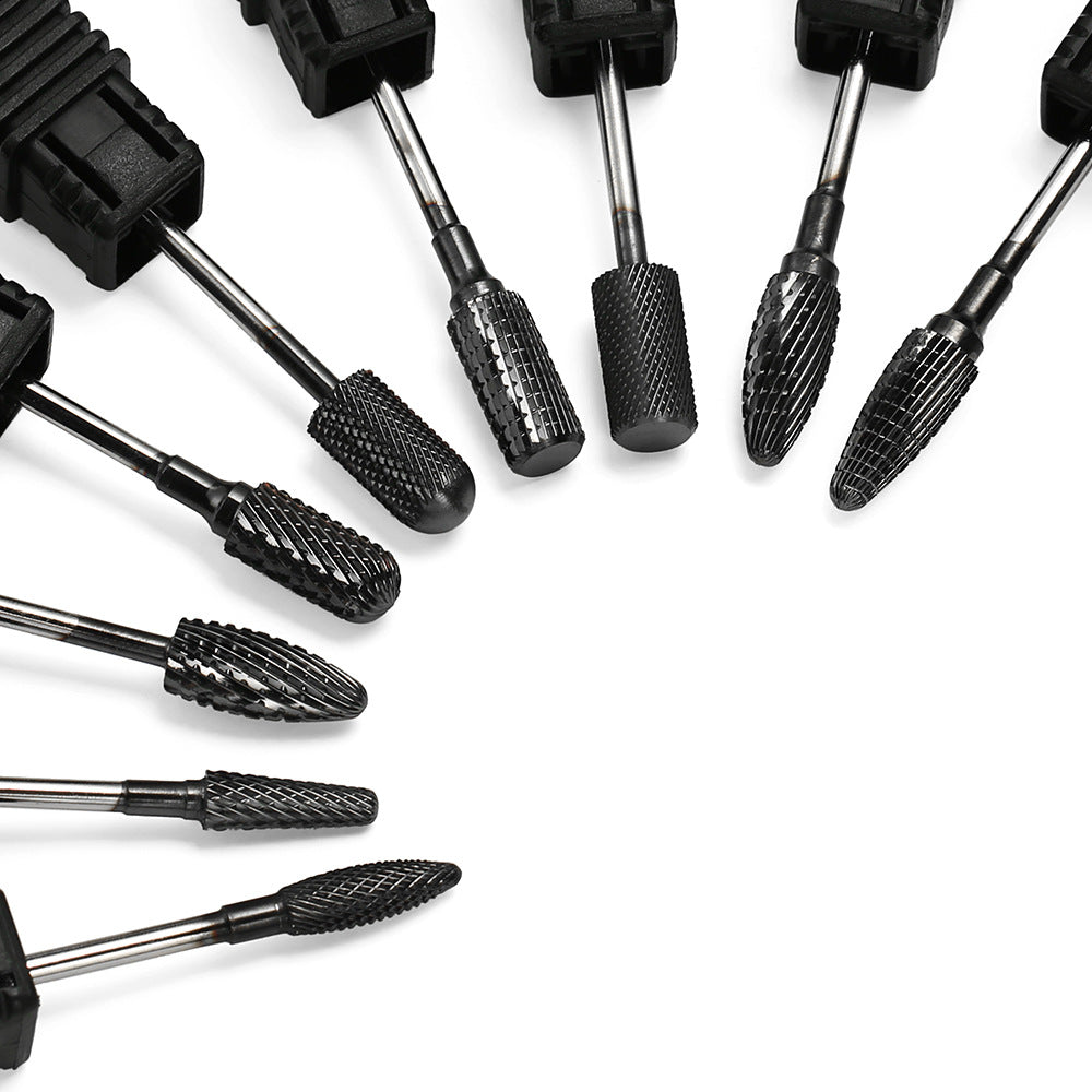 Electroplated Tungsten Steel Electric Nail Polisher Grinding Head Accessories Tool