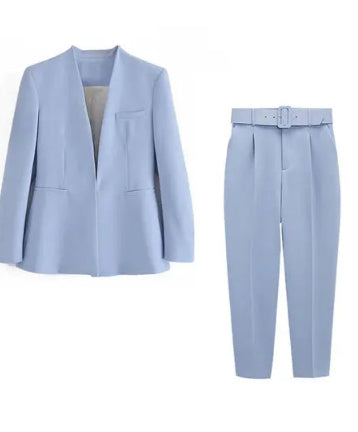 Ladies New Solid Color Suit Jacket Women