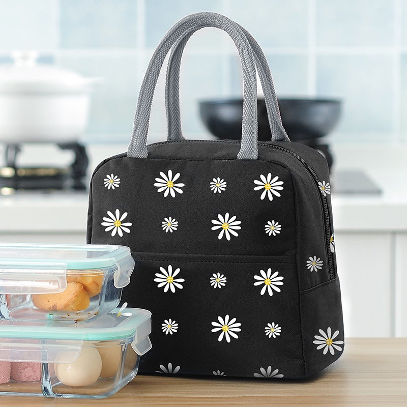 Japanese-style Little Daisy Office Worker Portable Lunch Bag Thermal