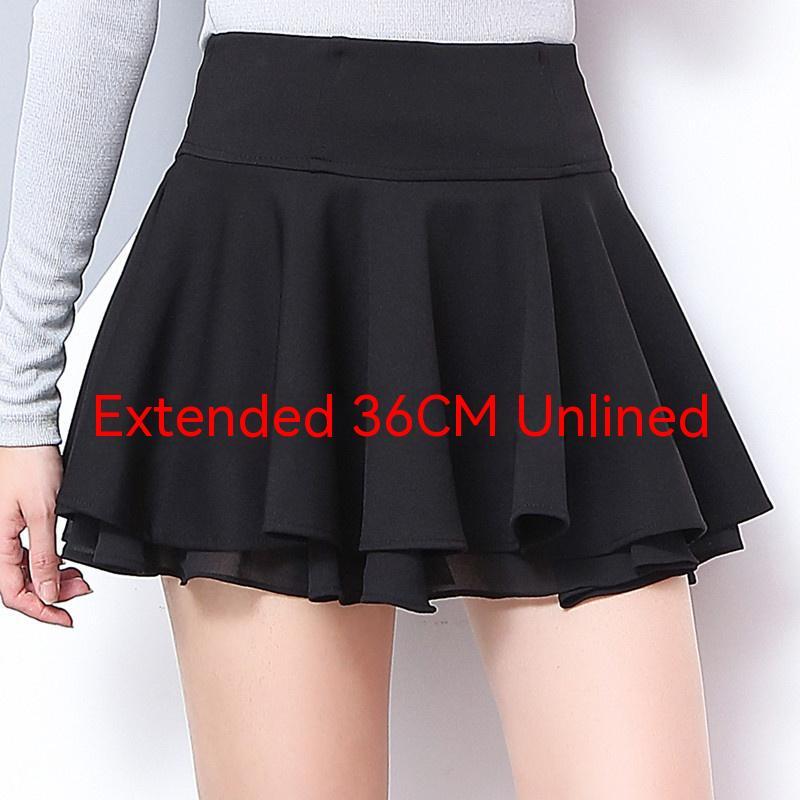 New Spring And Autumn High Waist Stretch Pleated Chiffon