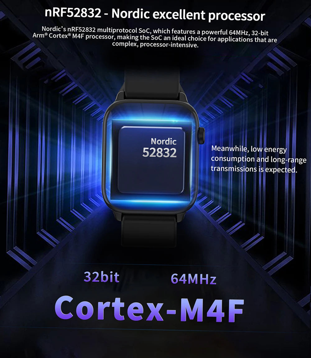 GTS Smart Temperature Measurement Watch, Step Counting, Distance Measurement, Calorie Consumption Management, Sleep Monitoring,