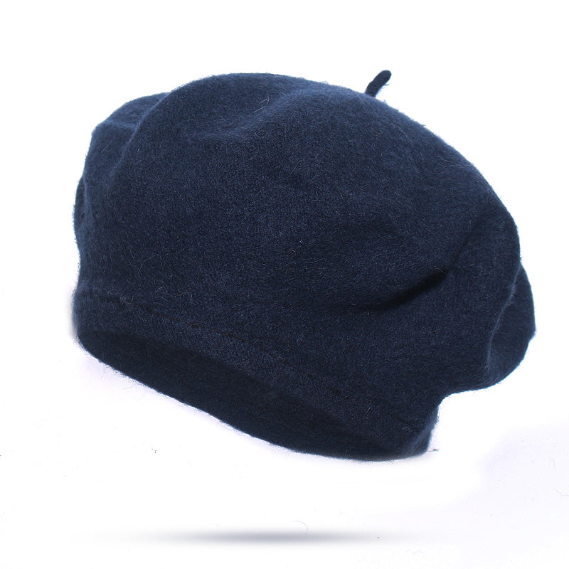 Wool Beret Vintage Woolen Painter Hat