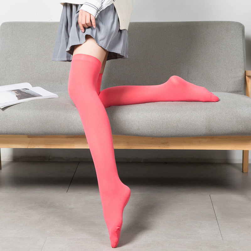 Japanese-style Velvet Over-the-knee Stockings